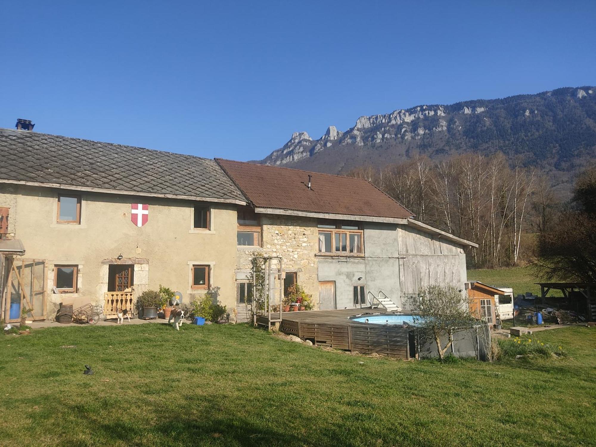 La Chambre Nature Chez Les Garcons Saint-Paul-sur-Yenne Eksteriør bilde